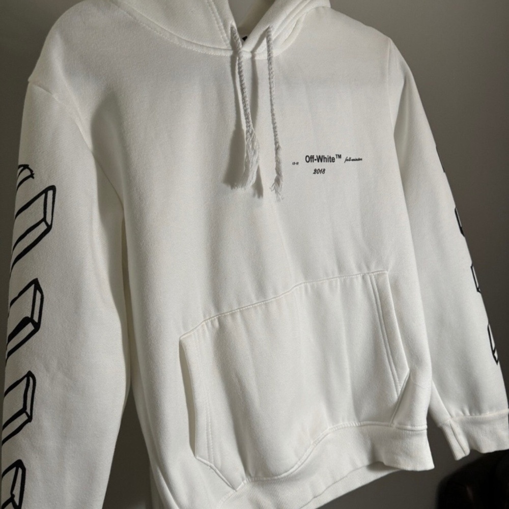Off White hoodie kangaroo pocket season 2020